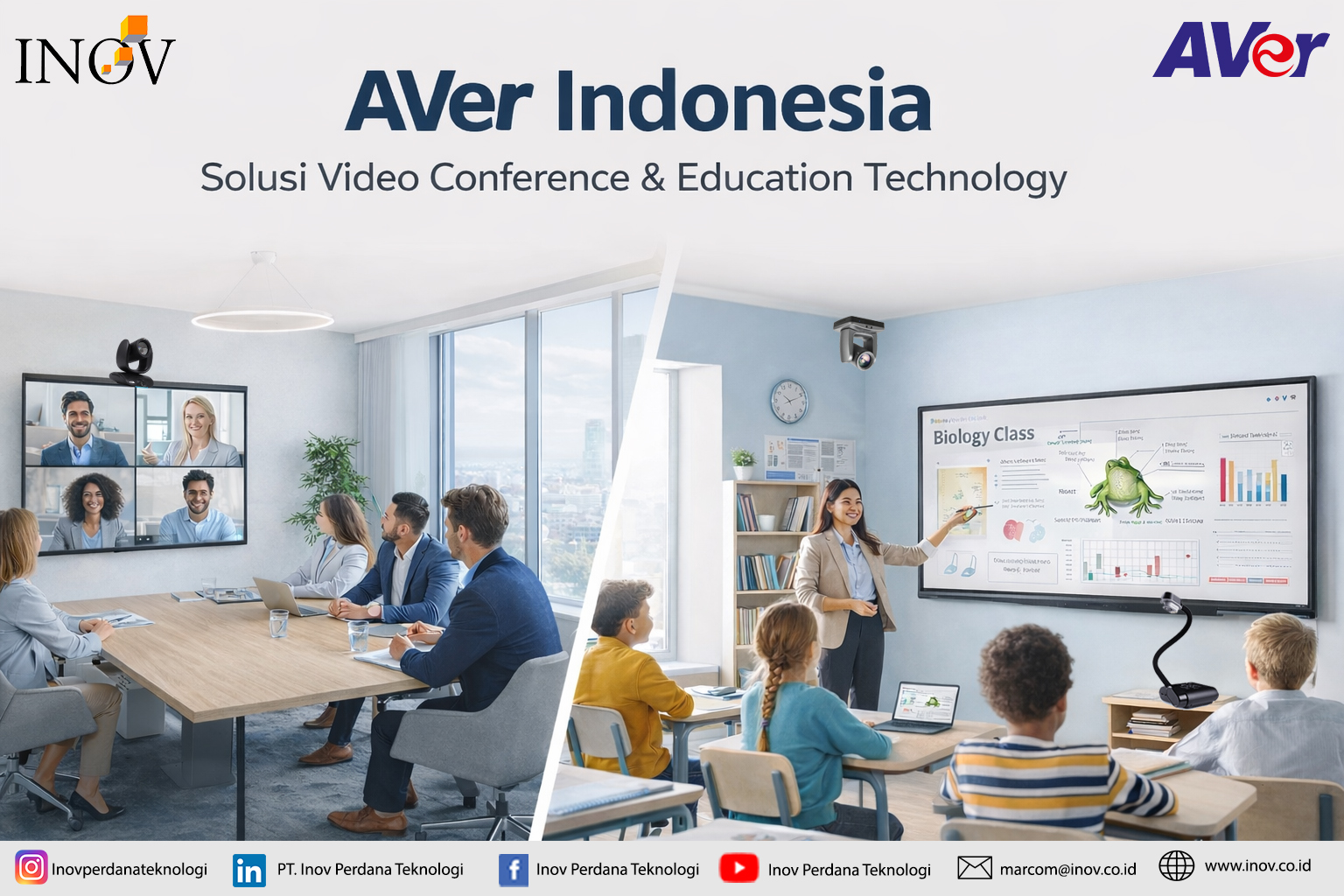 AVer Indonesia: Solusi Video Conference &amp; Education Modern